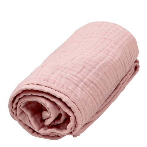 Featured image for “Muslin Baby Blanket, berry”