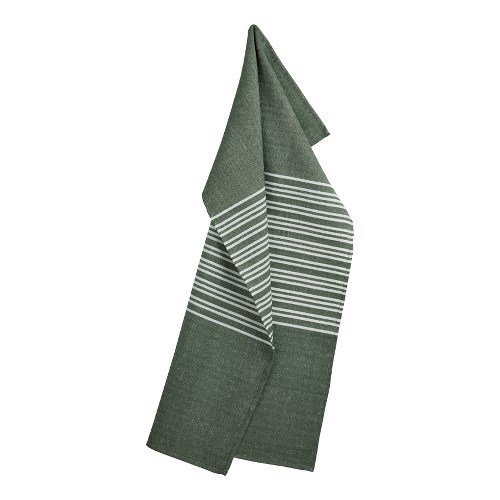 Featured image for “Horizontal Tea Towel, army green”
