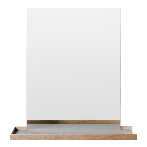 Featured image for “Frame Mirror large, warm grey”
