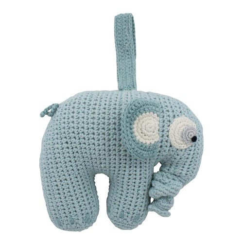 Featured image for “Fanto the Elephant Music Mobile, lagoon blue”