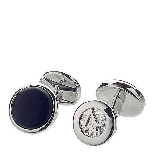 Featured image for “Hope Cufflinks, black/silver”