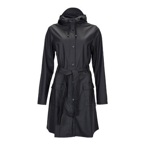 Featured image for “Curve Jacket Raincoat, black”