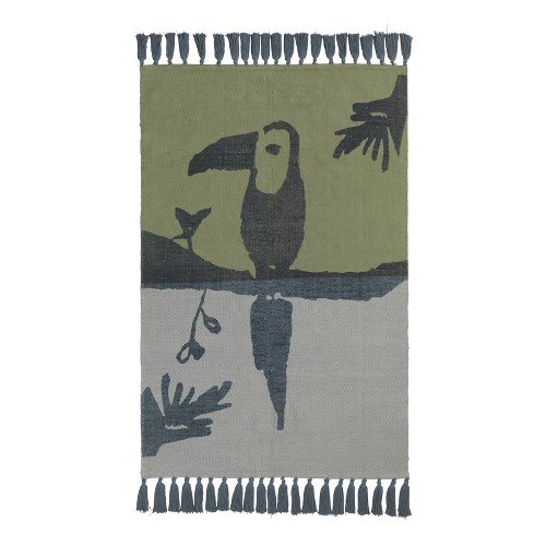 Featured image for “Toucan Rug, petroleum”
