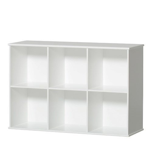 Featured image for “Wood Shelving Unit 3x2 Horizontal”