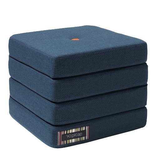 Featured image for “KK 4 Fold Mattress, dark blue/orange”