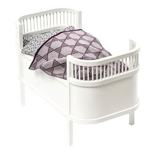 Featured image for “Rosaline Doll''s Bed, white”