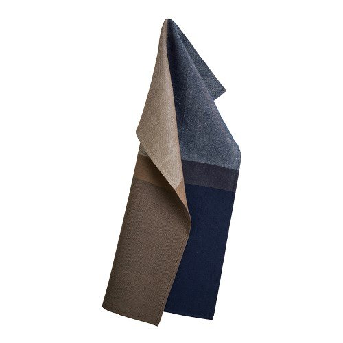 Featured image for “Colourblock Tea Towel, deep blue”