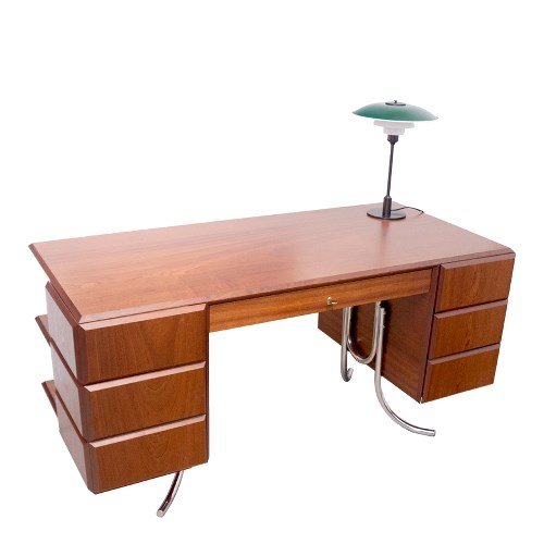 Featured image for “Office Desk, mahogany/red”